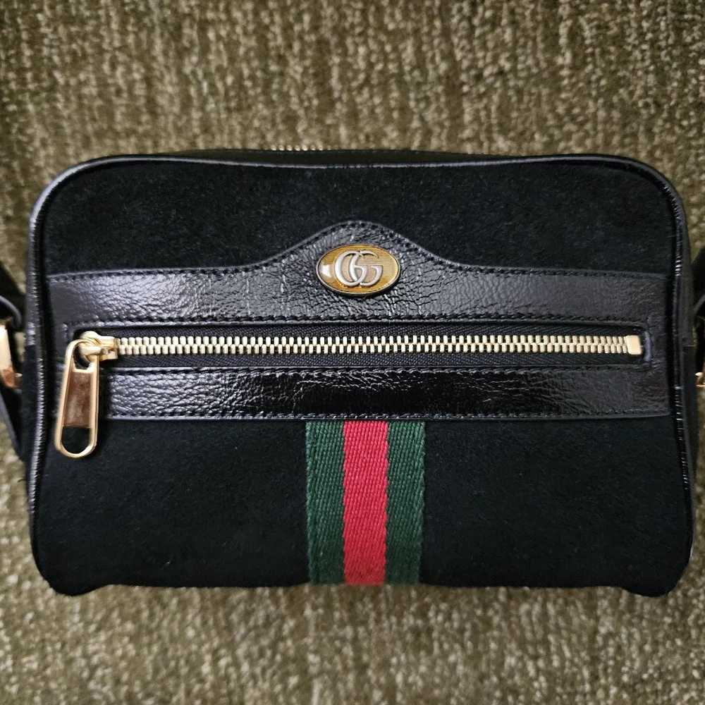 Gucci Ophidia Mini Suede Crossbody - Picture 3 of 5